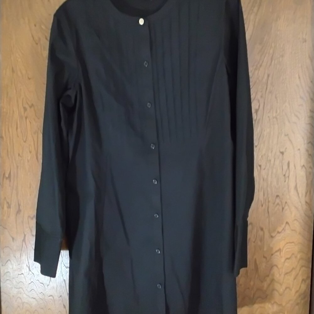 Donna Karan black blouse size xlarge